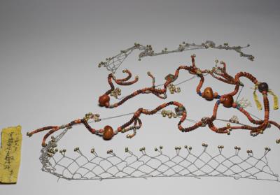 图片[2]-Waistband of coral, amber, gems, and pearls, Qing dynasty, 18th c., Tibetan work-China Archive